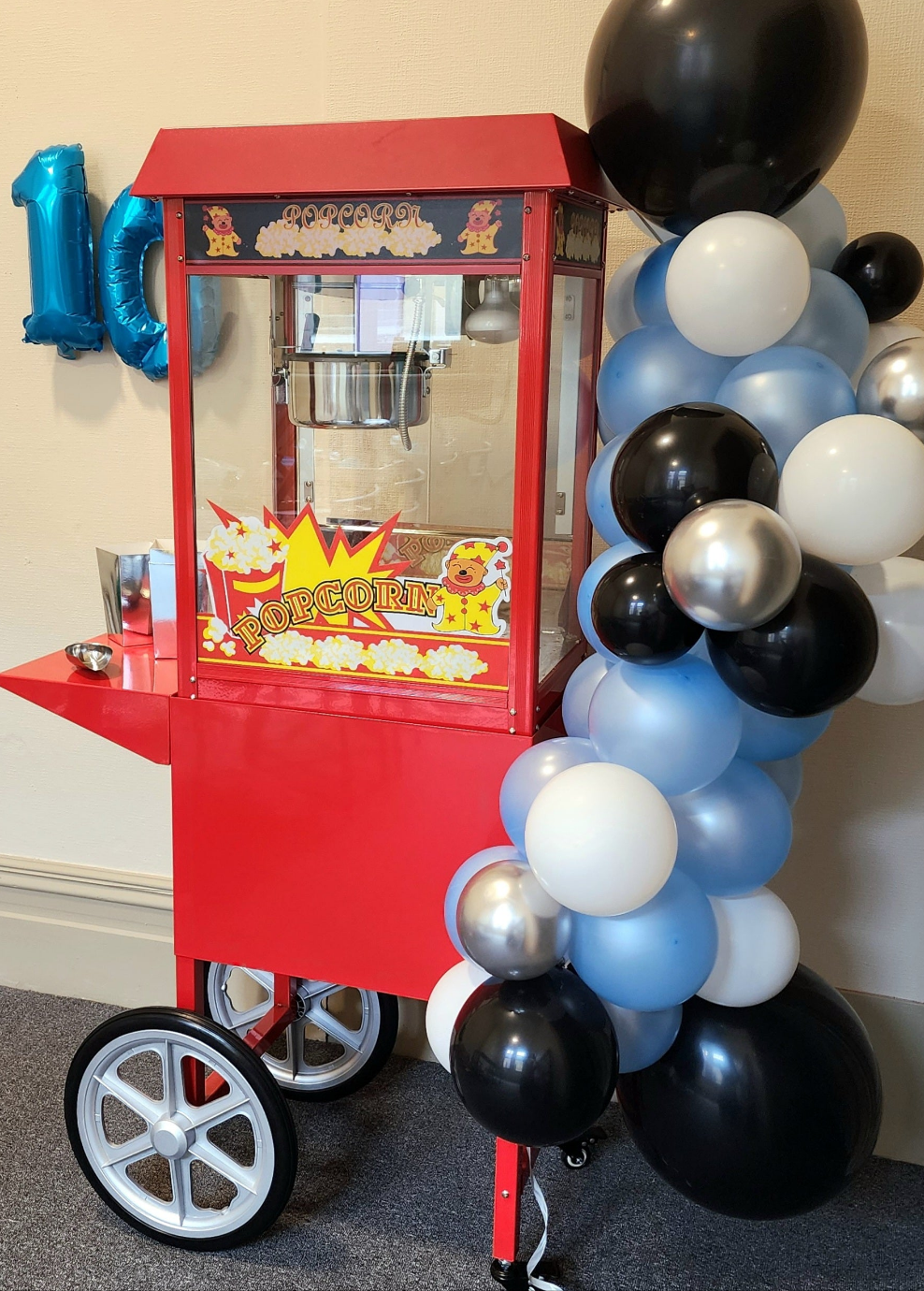 Popcorn Machine & Cart