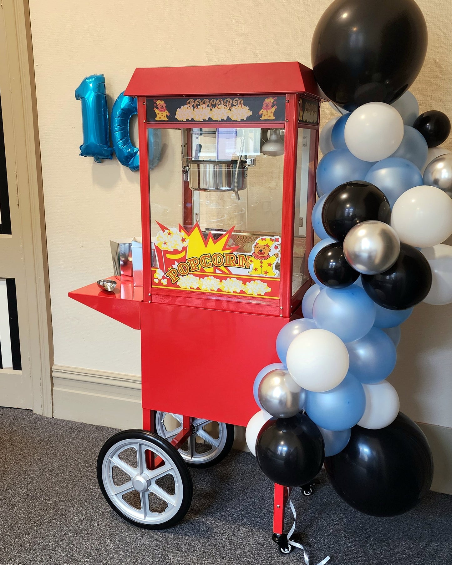 Popcorn Machine & Cart