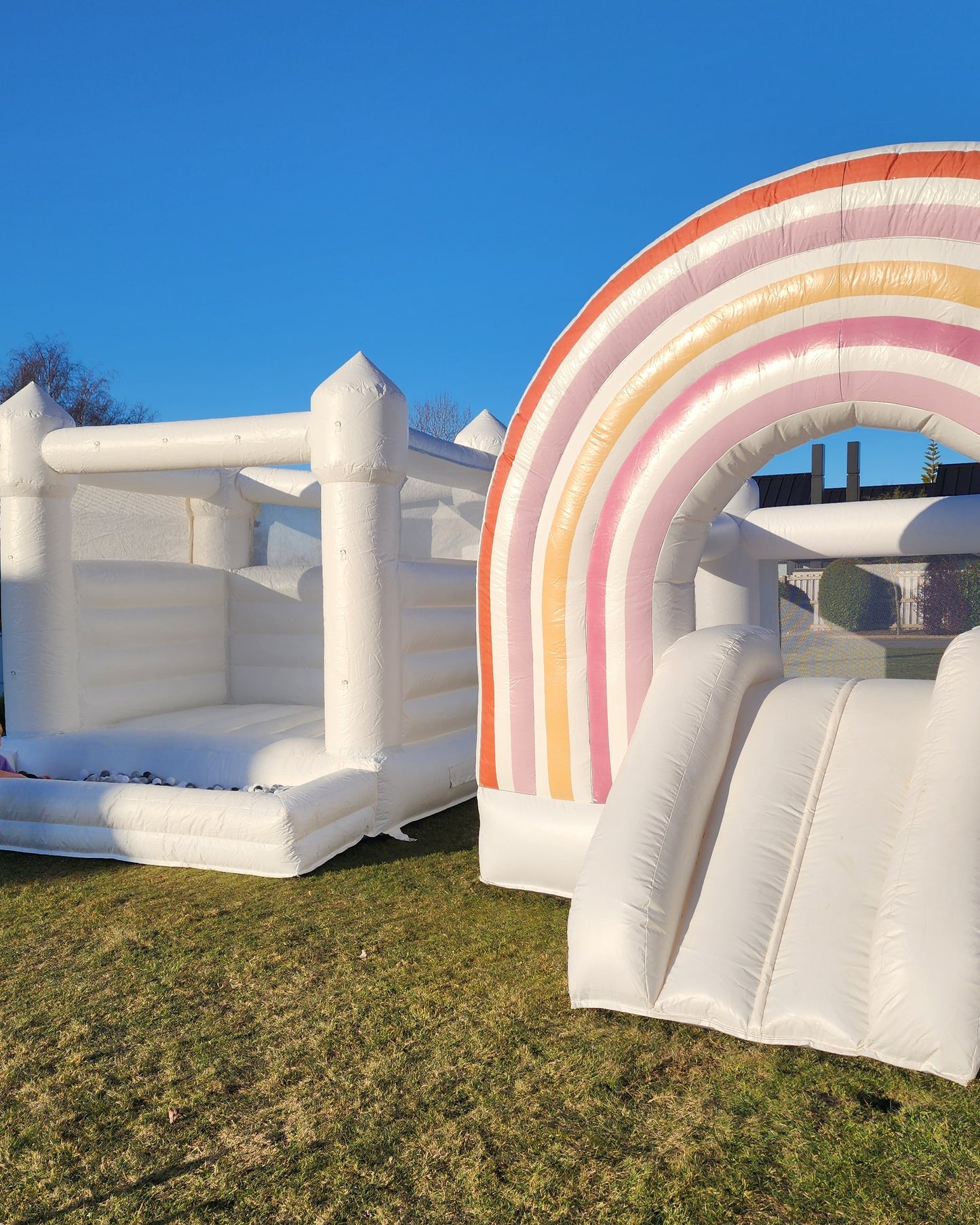 Rainbow Bouncy Castle